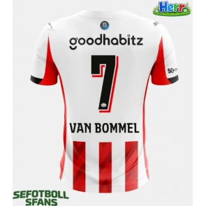 PSV Eindhoven Ruben van Bommel #7 Hemmatröja 2025-26 Kortärmad